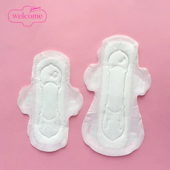 Wholesale Branded Stock Lot Stockings Women Pads Sanitary Towel Making Machine with Custom Printed Logo Package