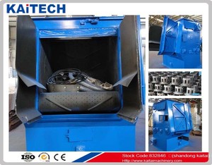 Portable Rust Remove <strong>Small</strong> Casting Q32 Tumble Belt Wheel <strong>Blast</strong> Shot Blasting Machine With Roller Belt