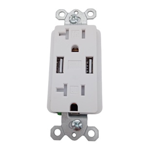 Presa a prova di manomissione 125V 20 AMP interruttore di interruzione del circuito di guasto elettronico a terra GFCI a prova di manomissione - Product Image 2