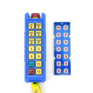 Polipasto eléctrico con Control remoto inalámbrico Industrial Pro, 12 botones, teclado de silicona, frecuencia de 868 MHz, 2017 - Product Image 5