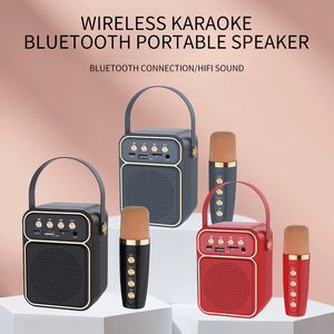 Portable Wireless for <strong>Bluetooth</strong> <strong>Speaker</strong> with Microphone for Surround Sound Karaoke for <strong>Computer</strong> <strong>Use</strong>