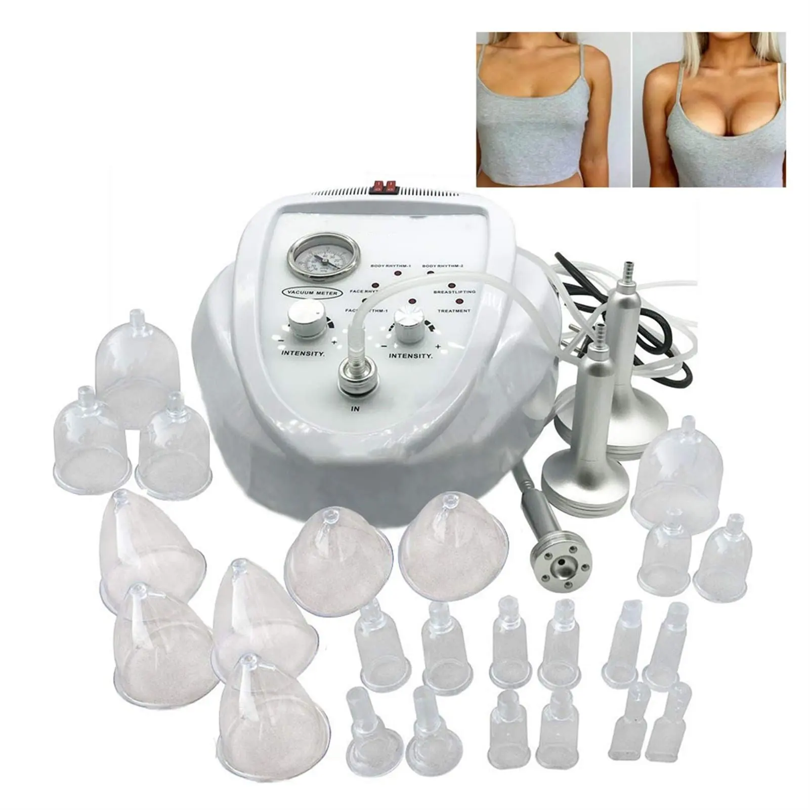 physical therapy equipments vacuum therapy machine Fat loss Massage/Slim SPA Breast enhancement Vacuum therapy