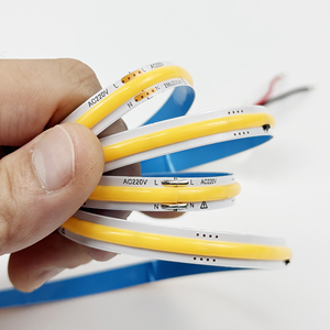 Ultra Bright Ac <strong>Led</strong> <strong>Tape</strong> 110V 220V Cob <strong>Led</strong> Strip Light Super Bright No Power 288 296Leds/M Warm/Neutral/White <strong>Led</strong> Strip Roll - Product Image 1