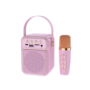 Inalámbrico portátil para altavoz Bluetooth con micrófono para karaoke de sonido envolvente para uso en computadora - Product Image 2