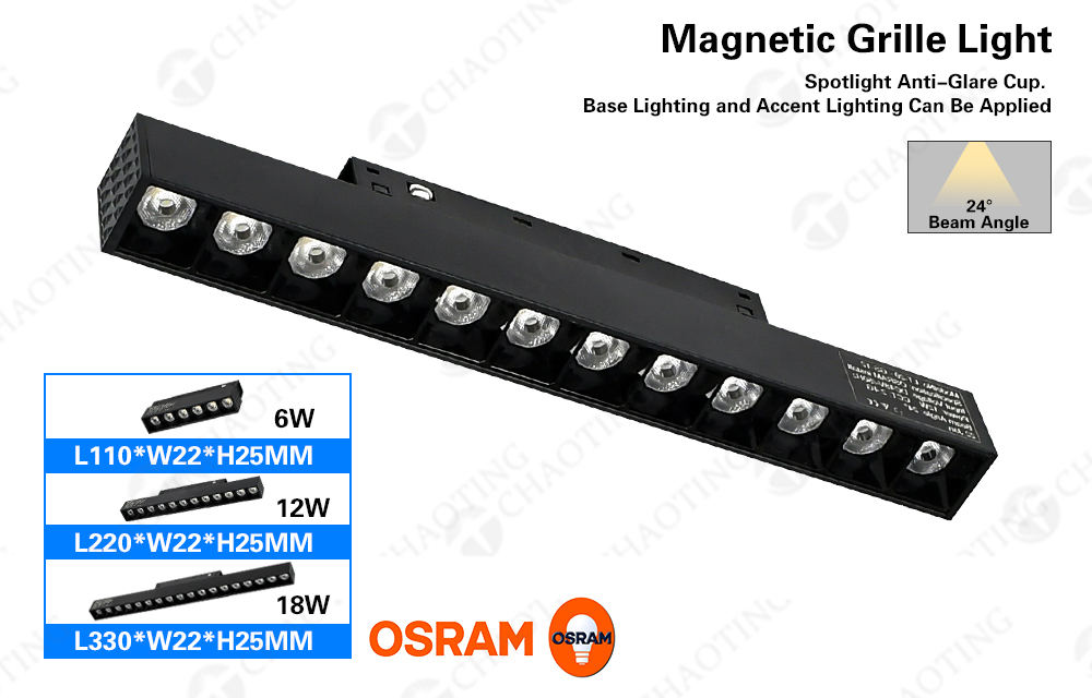 Linear Grille Spot Light