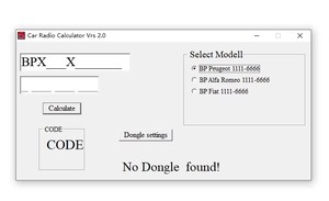 V2.0 Car Radio Code Calculator Analyzer Entsperren Sie über 170 CD-Codes für VW/Ford/Audi Stereo/Recode/Decode-Autoradio - Product Image 3