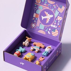 Custom Printed Corrugated Cardboard <strong>Box</strong> Colorful Children's <strong>Toy</strong> Packaging <strong>Box</strong> Reusable Mailing <strong>Box</strong> - Product Image 3