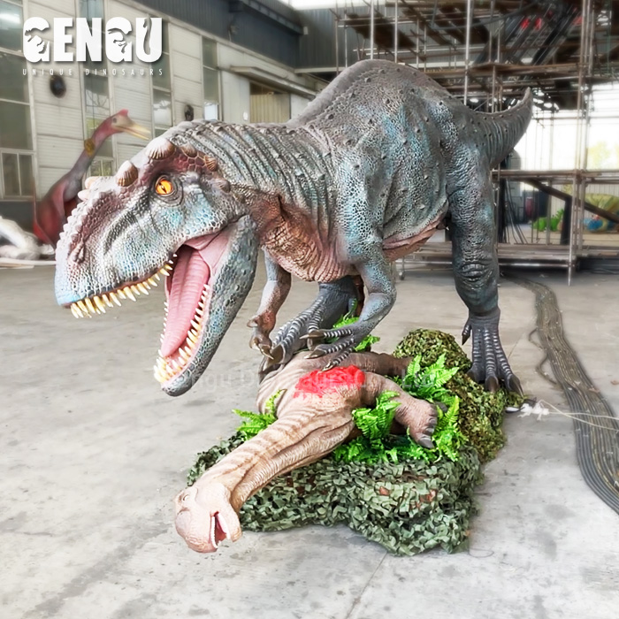 7M Yangchuanosaurus et Shunosaurus