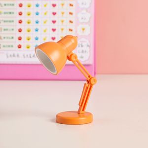 創造的なミニテーブルランプLED折りたたみポータブル小型夜光磁気暖かい色アイケア読書テーブルランプクリップ付き格安 - Product Image 1