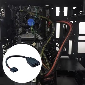 Cavo di intestazione USB2.0 9pin per digitare E scheda madre con comodi connettori frontali di tipo C per compatibilità Desktop