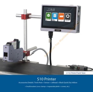 EQD-S10 Automatic High-speed Inkjet <strong>Coding</strong> and Packaging Production Date and Batch Number Online <strong>Coding</strong> Machine - Product Image 5