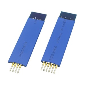 2,54 mm-4P Prüf nadel Feder nadel 4 Fuß Unterstützung STC STM32 STM8 1-Chip-Maschine brennen schreiben Mikro controller Programmierung