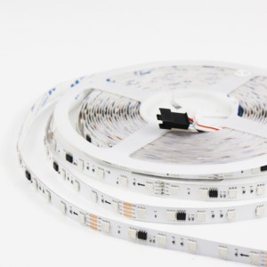 Programmable 24V RGB <strong>LED</strong> Strip 5050 SMD 60 <strong>LEDs</strong>/m <strong>SM16703</strong> WS2811 WS2812 WS2812B WS2813 APA102 Addressable Pixels 10mm <strong>Led</strong> Strip - Product Image 6