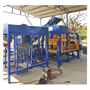 Máquina de fabricación de ladrillos de bloques de pavimentación entrelazados de hormigón automático de