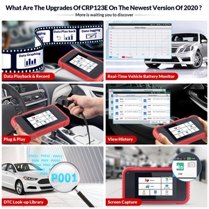 Lector de código de diagnóstico automático para programador y escáner Lancol OBD 2 con actualización de por vida - Product Image 5