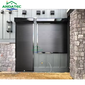 Andaアパートと商業ビル用のリモートコントロールオープニングシステムアルミローラーシャッター窓 - Product Image 1