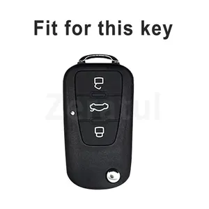 Shell Fob Holder for Roewe RX5 <strong>MG</strong> MG3 MG5 MG6 MG7 <strong>ZS</strong> GT GS 350 360 750 3Buttons TPU Car <strong>Key</strong> Case Cover Protector Accessories - Product Image 2