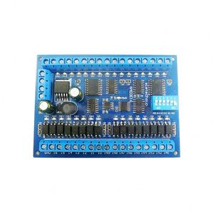 N4D3E16 DC 12V/24V 16-CH <strong>Input</strong> &amp; 16CH <strong>Output</strong> RS485 <strong>Modbus</strong> RTU Module RS485 Remote Control Switch PLC IO Expansion Board N4D3E16