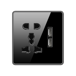 Çoklu soket adaptörü 3 yollu/soketler 6 USB bağlantı noktası güç şeridi dalgalanma koruması ile 1.6 m uzatma kablosu ab soket - Product Image 1