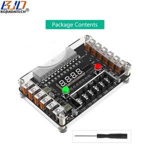 Bilgisayar PSU ATX ATX girişi 10 USB ve 2 QC konektörü Hub kesme panosu 3A gerilim ekran ile maksimum çıkış