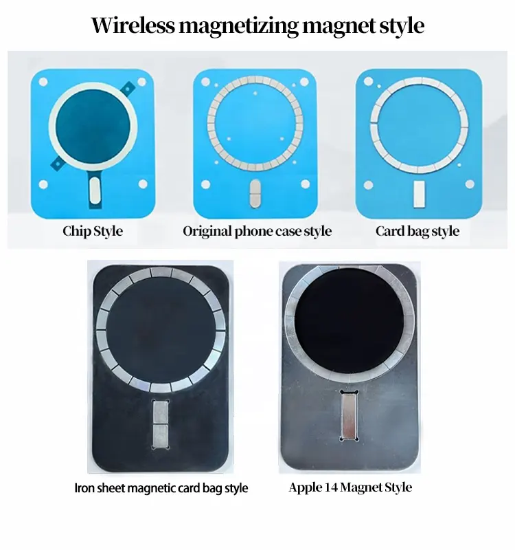 SA8000 تصميم جديد اتجاه المصنع حلقة مغناطيسية دائمة قوية النيوديميوم N52 المغناطيس Magsafe لحالة باد