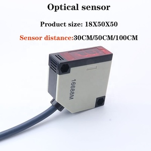 E3JK-DS30M1 DS50M1 DS100M1 Square photoelectric switch <strong>sensor</strong> 5-wire NC NO diffuse reflection <strong>detects</strong> transparent/opaque <strong>objects</strong> - Product Image 3