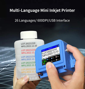 600DPI 1-12.7mm Inkjet <strong>Printing</strong> Inkjet Label <strong>Printing</strong> <strong>Machine</strong> Inkjet Batch <strong>Code</strong> <strong>Printing</strong> <strong>Machine</strong> - Product Image 2