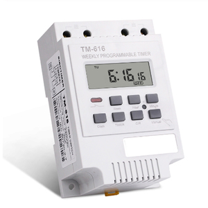 30A Carico 7 Giorni Digitale Programmabile TIMER INTERRUTTORE del Relè di Controllo 220V Din Rail Mount - Product Image 5
