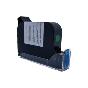 Impresora de inyección de tinta lineal Cartuchos de tinta invisible a base de solvente Impresora de inyección de tinta inteligente Cartuchos de tinta Imprimir número de lote Marcado de Fecha - Product Image 5