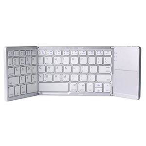 Miniteclado plegable con Bluetooth 3,0, teclado inalámbrico para Windows,Android,ios, tableta, iPad, teléfono - Product Image 2