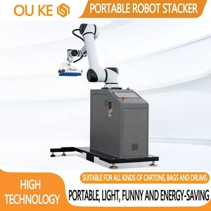 Robot cooperativo automático para paletizado y carga y descarga Nuevo motor PLC para la industria minorista de catering agrícola