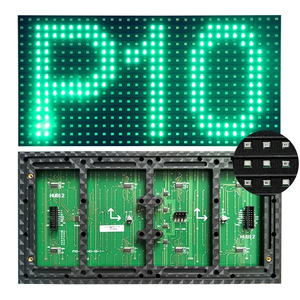 Hohe Sichtbarkeit Grün Einfarbige P10-<span class=keywords><strong>LED</strong></span>-Anzeigemodule Rot Grün Blau Weiß Gelb für effektive visuelle Anzeige