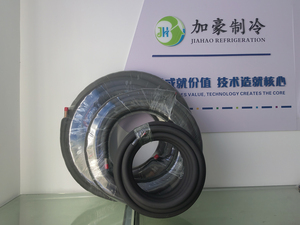 Chia điều hòa không khí dòng đồng thiết lập cao su màu đen cách điện ống đồng - Product Image 6