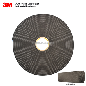 Mactape Op Maat Gemaakt 3M 4504 Zwart Vinylschuim Enkel-Gecoate Tape Drukgevoelig Acryl Zelfklevend Gesloten-Cel Schuimband 3M - Product Image 2