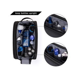 Custom Logo Printed Travel Toiletry Bags Kit Make up Tools Storage <strong>Pouch</strong> for Men Shaving Organizer Business Cosmetic Bags - Product Image 5