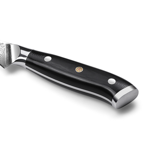 KEEMAKE 3 Polegadas Japonês Faca De Descascamento De Aço Damasco com G10 Lidar Com 67 Camadas Faca De Cozinha Com Alça De Plástico e Caixa De Presente - Product Image 3