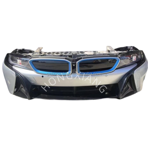 BMW I8 I12Fフロントバンパーボディキットラジエーター電子ファン衝突防止ビームフォグライトカットアウト使用アップグレード - Product Image 3