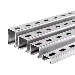 高速供給HDG Cタイプチャンネルスチール41x41x2mmストラットチャンネルトレイ切断サービスANSIスタンダード - Product Image 6
