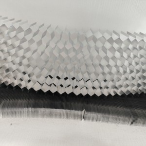 Pannello di base a nido d'ape in alluminio leggero per rivestimento/soffitti per isolamento acustico ignifugo - Product Image 4