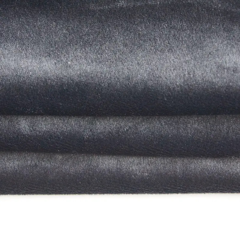 2023 derniers modèles tissu de velours super doux tissu spandex peluche velours tissu d'ameublement