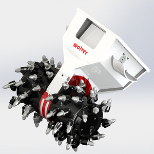 Rock rãnh máy xây dựng bộ phận máy móc trống Cutter tập tin đính kèm cho bobcat máy xúc - Product Image 3