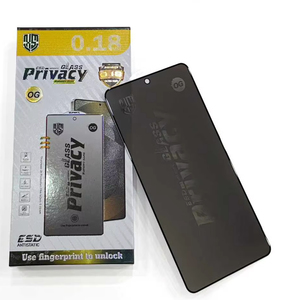 Chống tĩnh điện, bụi-miễn phí 360 ° sự riêng tư ESD Tempered Glass Hợp kim nhôm bảo vệ màn hình cho Samsung G570 - Product Image 1