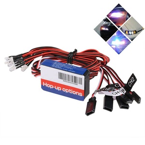 ชุดไฟ LED 12ดวงสำหรับรถยนต์1/10 HSP HPI RC ไฟเบรคจำลอง - Product Image 3