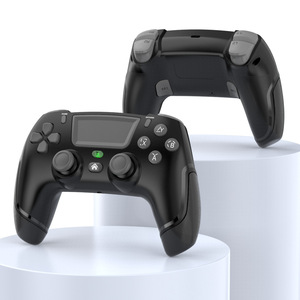 PS4 Wireless 4,0 Game Controller Light Bar Dual Vibration Water Transfer P4-Compatible PC Switch Private Mold P4 - Product Image 5