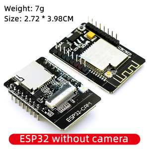 Módulo WiFi ESP32 serial a WiFi ESP32 CAM Placa DE DESARROLLO 5V con módulo de cámara OV2640, 1 unidad