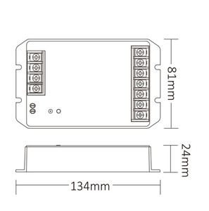 Controlador LED 5 en 1 Salida de 2,4G Max 30A Compatible con Tuya Smart App Control y DMX y Control de voz de terceros 5 Modo de salida - Product Image 4