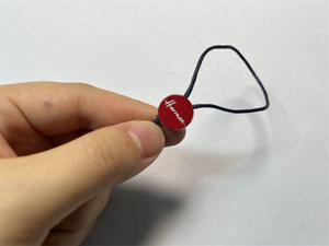 Modern <strong>Custom</strong>-Made <strong>String</strong> <strong>Tags</strong> Personalized Metal Hang Accessories for Garments Shoes Bags With High Embossed Technics - Product Image 3