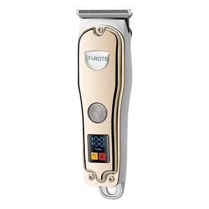 USB פתול שיער גוזם זקן רכב שיער גוזז Trimer שפם חשמלי בארבר שיער קאטר עם LED תצוגת זול פריט