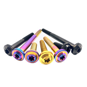 Phần cứng BST-TI hợp kim titan TC4 đĩa bay Torx đầu PVD mạ điện sửa đổi sửa đổi xe máy sửa M5-M10 bu lông - Product Image 3