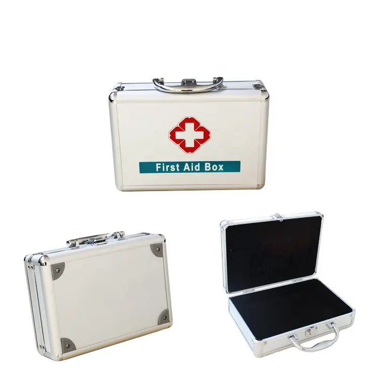 Kit per auto di emergenza per cassetta degli attrezzi di pronto soccorso per automobili ultimate road road in alluminio personalizzato con striscia riflettente